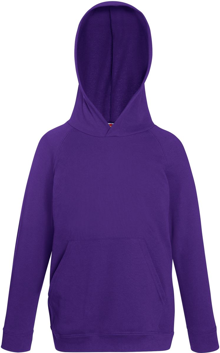 F.O.L. | Kids Lightweight Hooded Sweat – 16.2009 – purple