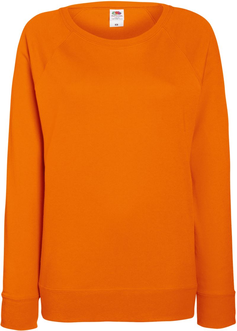 F.O.L. | Lady-Fit LW Raglan Sweat – 16.2146 – orange