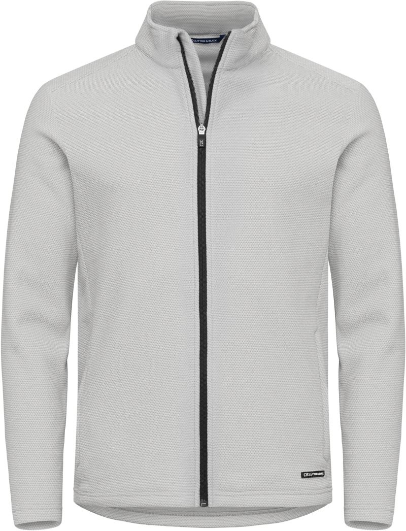 Cutter & Buck | Hunts Fleece Jacket Men – 68.8432 – silver