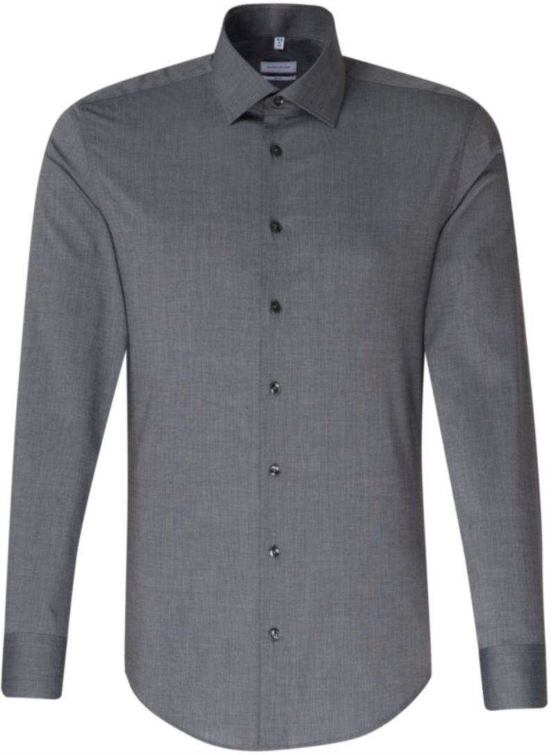 Seidensticker | Shirt Slim LSL – 78.5198 – anthracite