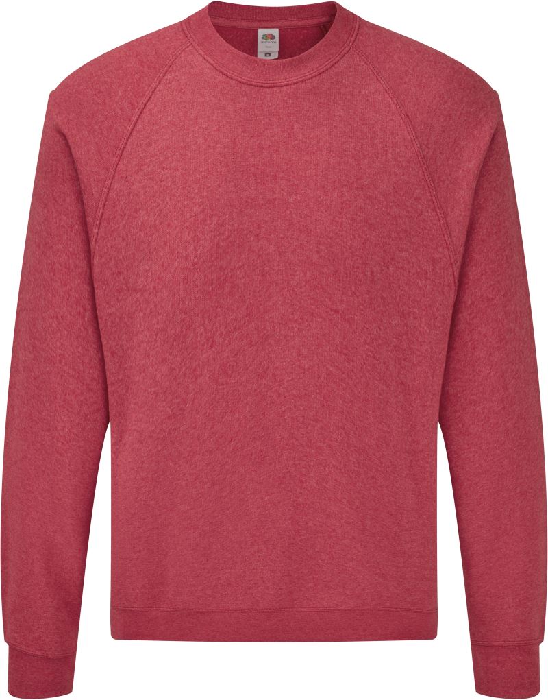 F.O.L. | Classic Raglan Sweat – 16.2216 – vintage heather red
