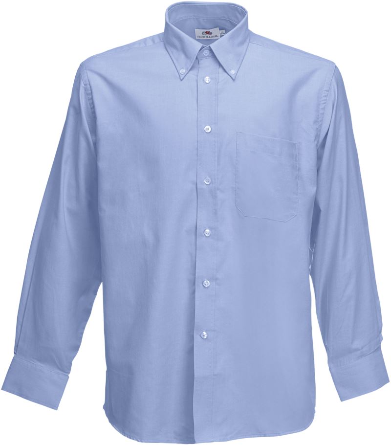 F.O.L. | Oxford Shirt LSL – 16.5114 – oxford blue