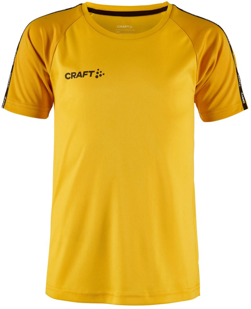Craft TW | Squad Go Contrast Jersey Jr – 82.2727 – sweden yellow/golden