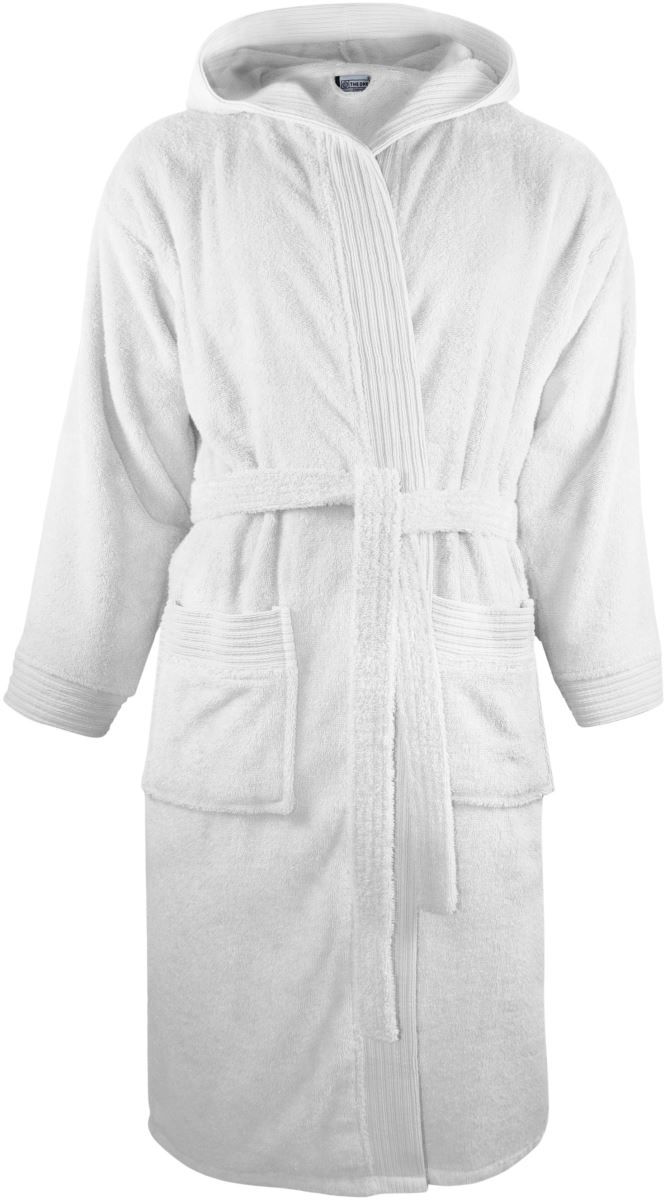 The One | Bathrobe hooded – 48.1021 – white