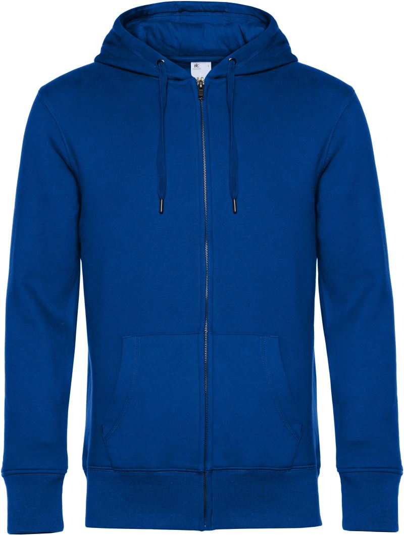 B&C | KING Zipped Hood_° – 01.U03K – royal