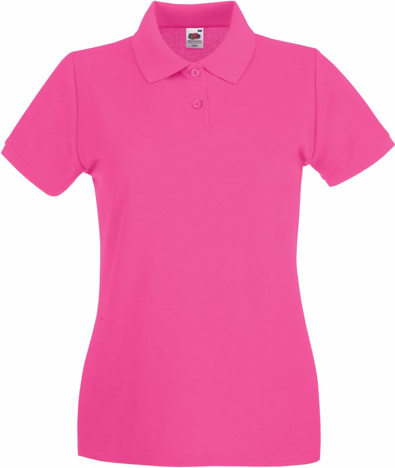 F.O.L. | Lady-Fit Premium Polo – 16.3030 – fuchsia
