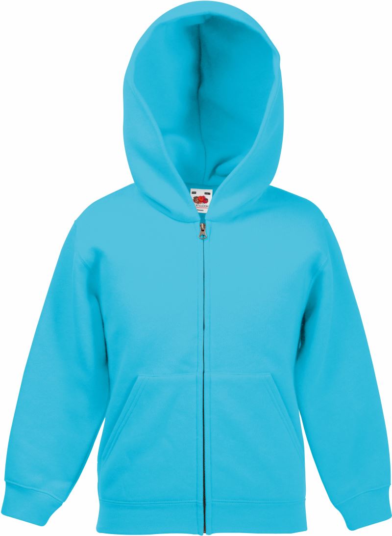F.O.L. | Classic Kids Sweat Jacket – 16.2045 – azure blue
