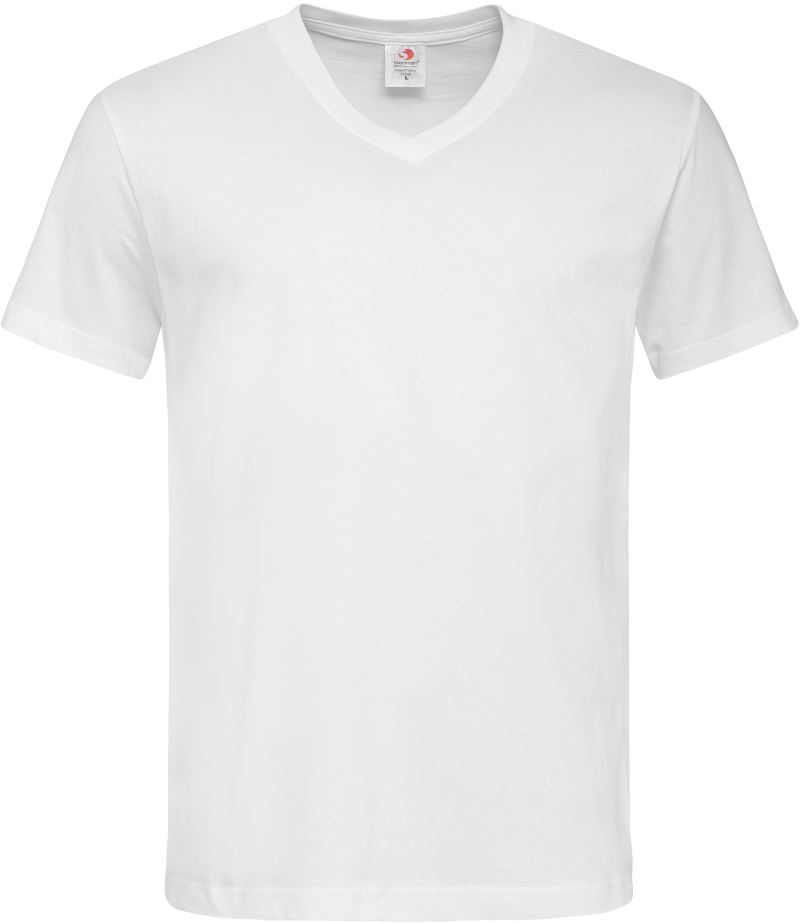 Stedman | Classic-T V-neck – 05.2300 – white
