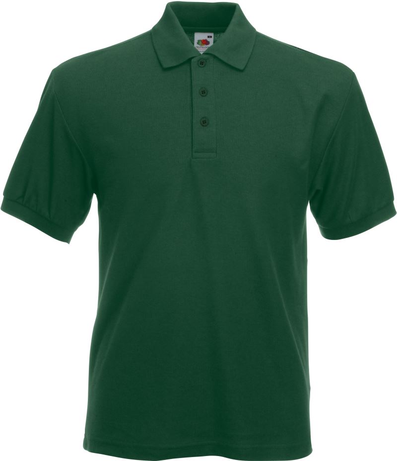 F.O.L. | Heavy 65/35 Pique Polo – 16.3204 – bottle green