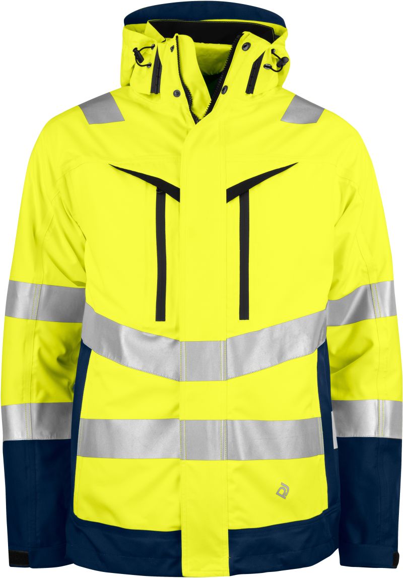 ProJob | 6445 Jacket 3-1 – 64.6445 – hi vis yellow/navy