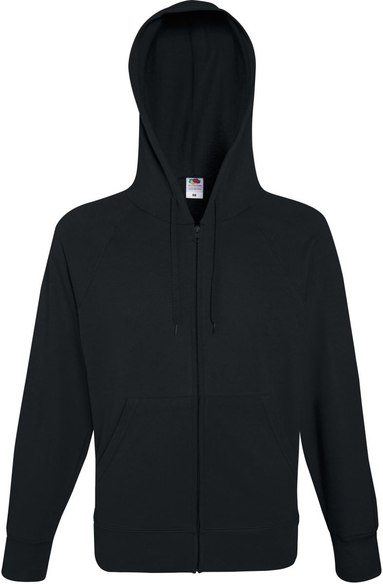 F.O.L. | Lightweight Hooded Sweat Jacket – 16.2144 – black
