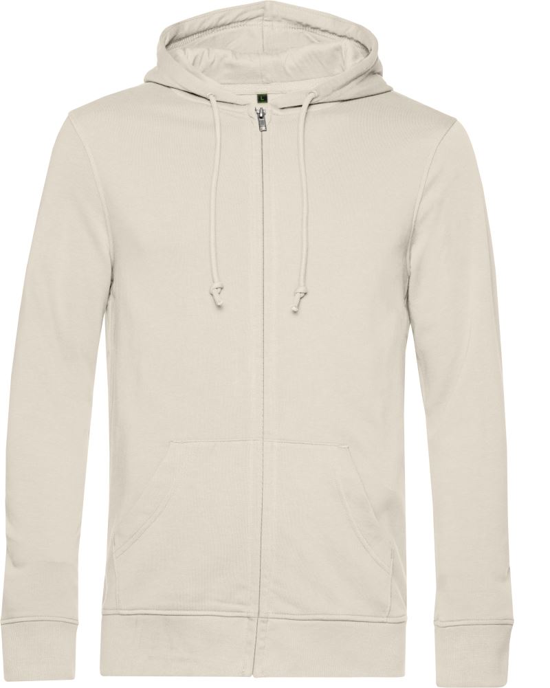 B&C | Inspire Zipped Hood_° – 01.U35B – off white