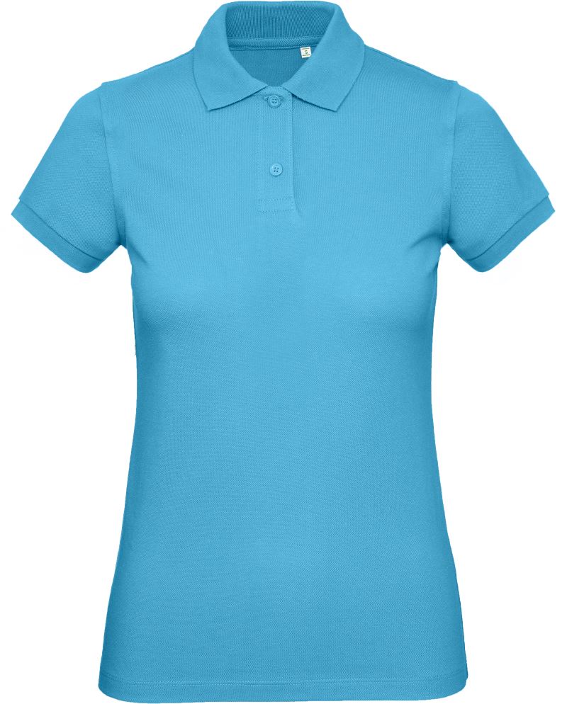 B&C | Inspire Polo /women_° – 01.0440 – very turquoise