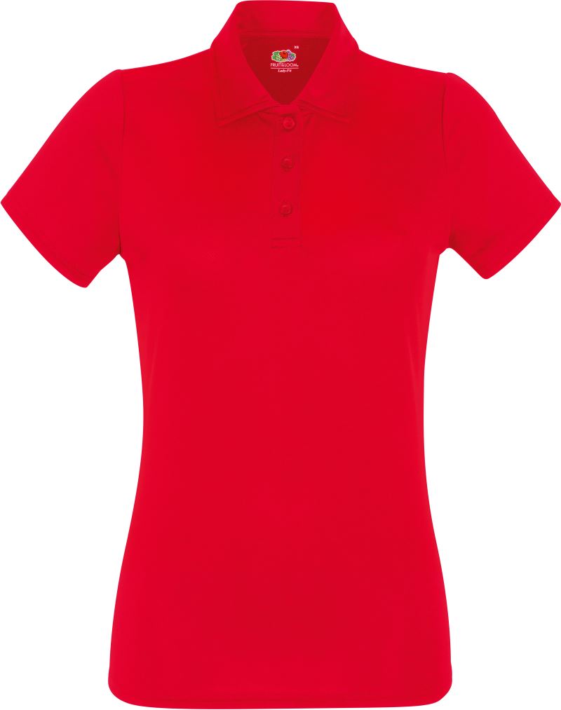 F.O.L. | Ladies' Performance Polo – 16.3040 – red