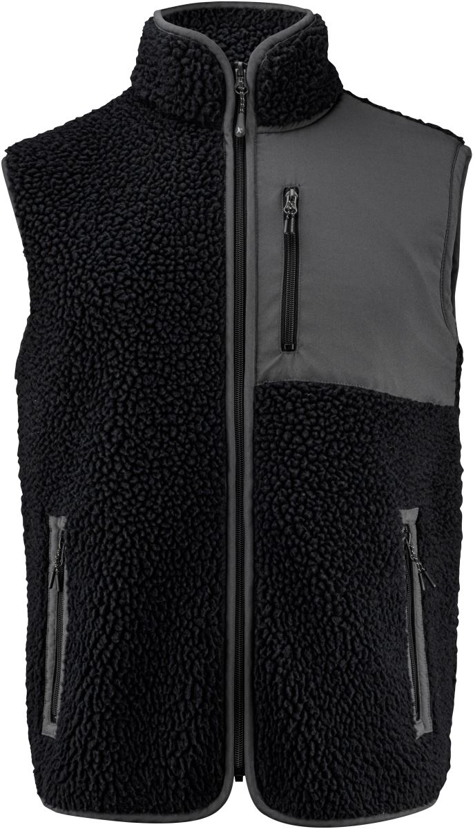 James Harvest | Kingsley Fleece Vest Men – 62.1501