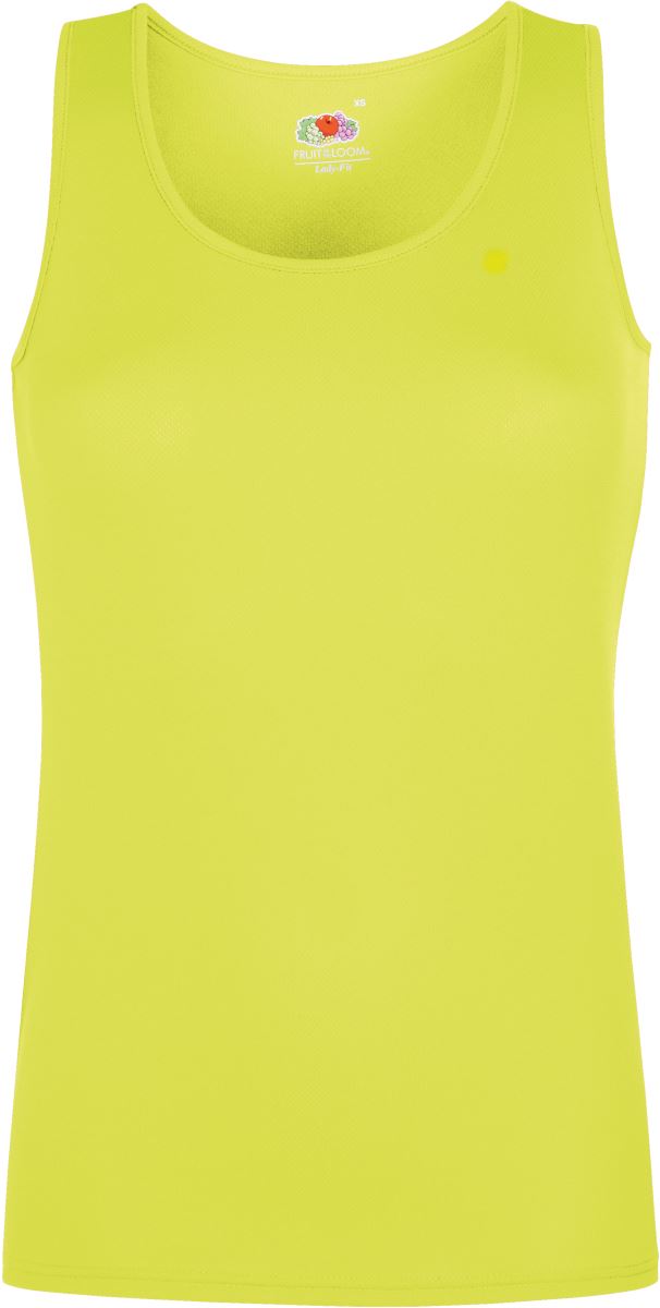 F.O.L. | Ladies' Performance Vest – 16.1418 – bright yellow