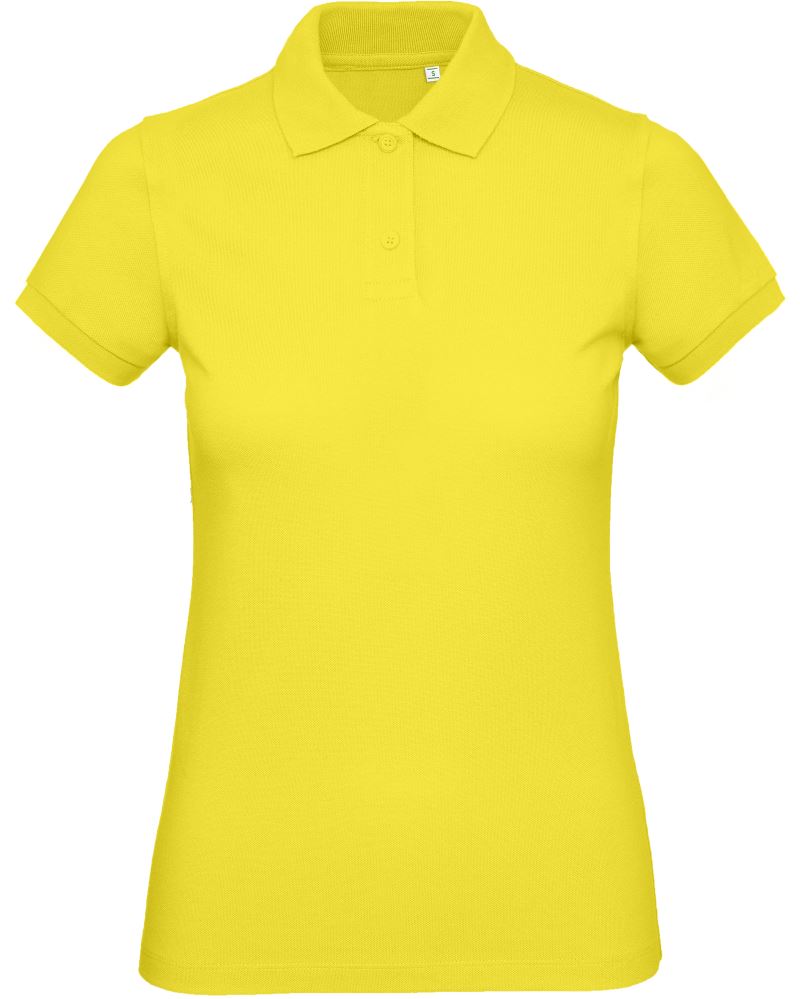 B&C | Inspire Polo /women_° – 01.0440 – solar yellow