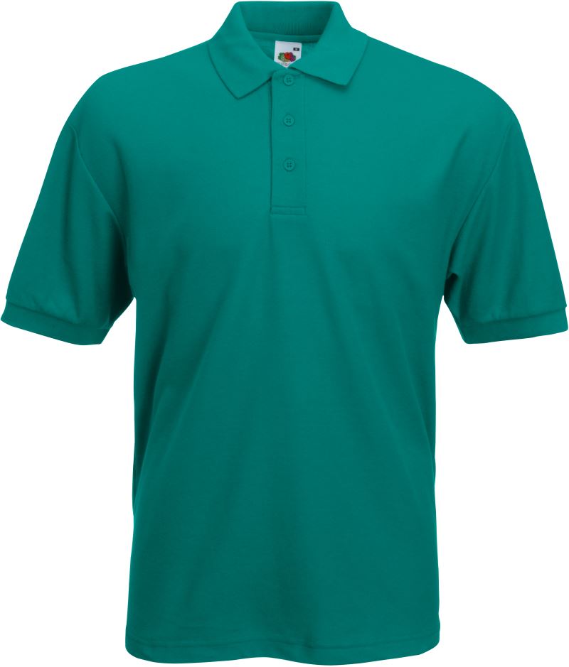 F.O.L. | 65/35 Pique Polo – 16.3402 – emerald