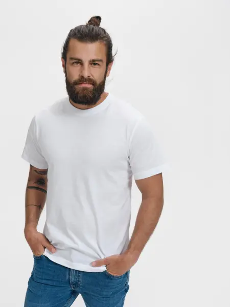 MALFINI Classic 101 tričko unisex biele