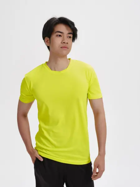 MALFINI Fantasy 124 tričko pánske neon yellow