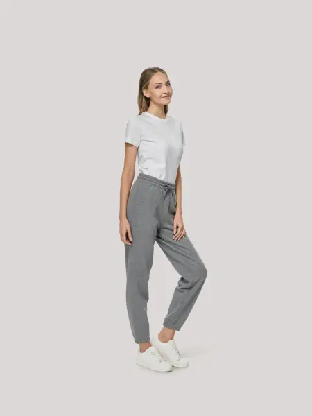 MALFINI Meadow 609 nohavice unisex tmavosivý melír