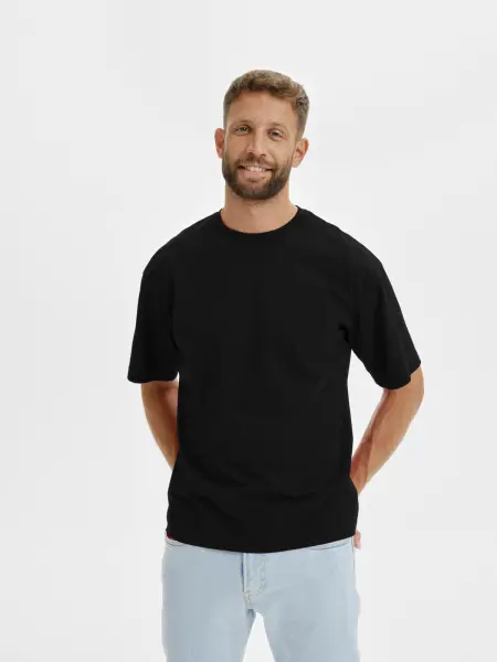 MALFINI Stage 812 tričko unisex čierne