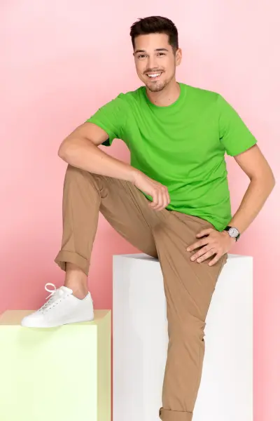 PICCOLIO Parade P71 tričko unisex green apple